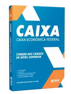 Combo CAIXA 2025 - Apostila Engenheiro Civil - Conhecimentos Específicos + Apostila Comum Nível Superior
