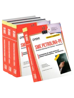 Apostila Prefeitura de Petrolina - PE 2025 - Professor de Anos Finais do Ensino Fundamental – Matemática