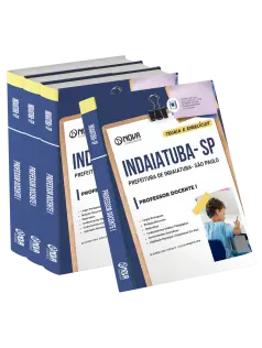 Apostila Prefeitura de Indaiatuba - SP 2026 - Professor Docente I