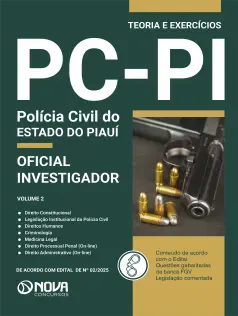 Apostila PC-PI 2025 - Oficial Investigador