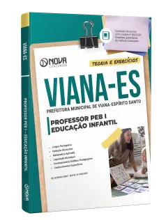 Apostila Prefeitura de Viana-ES 2025 - Professor de Educação Básica I - Educação Infantil (PEB I)