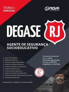 Apostila Degase em PDF - Agente de Segurança Socioeducativa