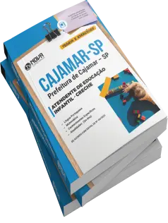 Apostila Prefeitura de Cajamar - SP 2025 - Atendente de Educação Infantil - Creche