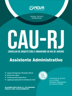 Apostila CAU-RJ 2026 - Assistente Administrativo