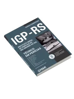 Apostila IGP-RS 2025 - Técnico em Perícias