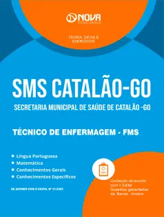 Apostila SMS Catalão-GO 2026 - Técnico de Enfermagem FMS