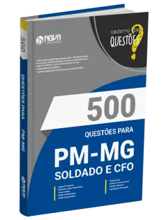 Livro 500 Questões Gabaritadas PM-MG - Soldado e CFO