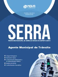 Apostila Prefeitura de Serra - ES em PDF - Agente Municipal de Trânsito