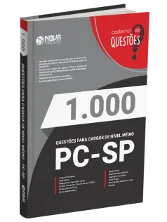 Livro 1.000 Questões Gabaritadas PC-SP  - Nível Médio