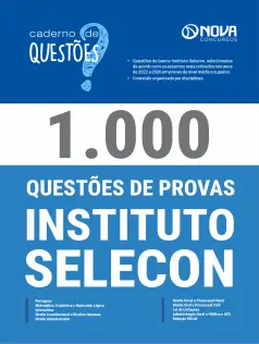 Livro 1.000 Questões Gabaritadas do Instituto SELECON em PDF