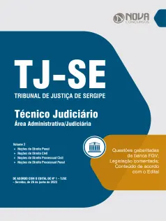 Apostila TJ-SE em PDF - Técnico Judiciário - Área Administrativa/Judiciária