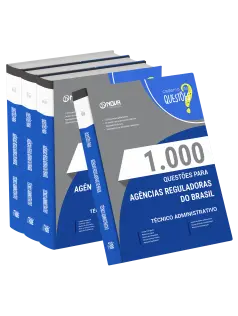 Livro 1.000 Questões Gabaritadas - Agências Reguladoras do Brasil - Técnico Administrativo