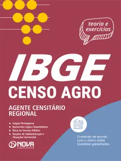 Apostila IBGE Temporário 2026 - Censo Agro - Agente Censitário Regional