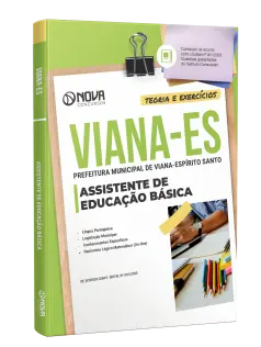 Apostila Prefeitura de Viana-ES 2026 - Assistente de Educação Básica