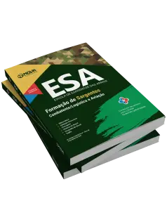 Apostila ESA 2026 - Curso de Formação de Sargento - Área: Combatente/Logística e Aviação