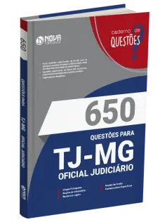 Livro 650 Questões Gabaritadas TJ-MG - Oficial Judiciário