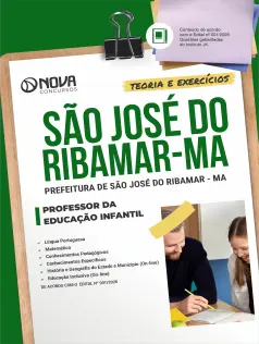 Apostila Prefeitura de São José de Ribamar-MA 2026 em PDF - Professor da Educação Infantil