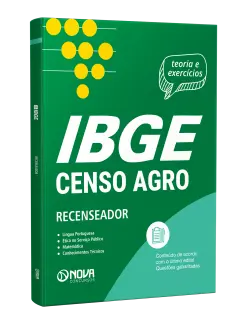 Apostila IBGE Temporário 2026 - Censo Agro - Recenseador