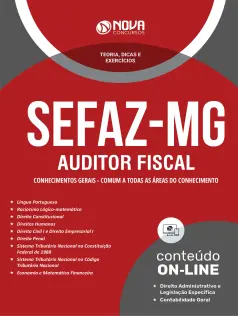 Apostila SEFAZ-MG em PDF - Auditor Fiscal (Conhecimentos Gerais - Comum a Todas as Áreas do Conhecimento)