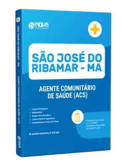Apostila Prefeitura de São José de Ribamar-MA 2026 - Agente Comunitário de Saúde (ACS)