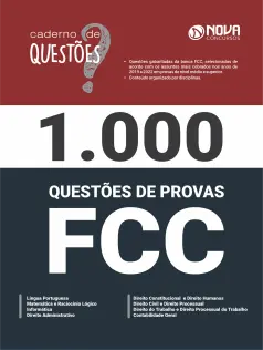 Livro 1.000 Questões Gabaritadas FCC