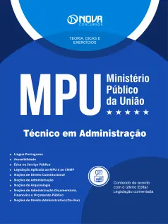 Apostila MPU em PDF 2025 - Técnico em Administração