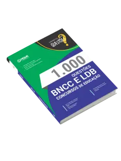 Livro 1.000 Questões Gabaritadas - BNCC e LDB - Legislação Educacional