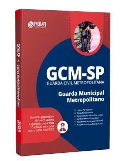 Apostila GCM-São Paulo 2026 - Guarda Civil Metropolitano - 3ª Classe