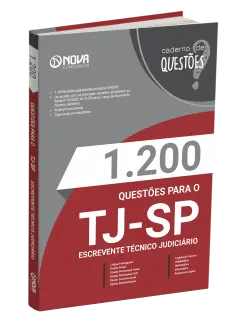 Livro 1.200 Questões Gabaritadas TJ-SP - Escrevente Técnico Judiciário