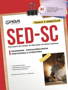 Apostila SED-SC 2026 - Professor - Língua Portuguesa e Literatura