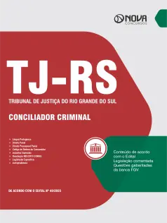 Apostila TJ-RS 2026 - Conciliador Criminal