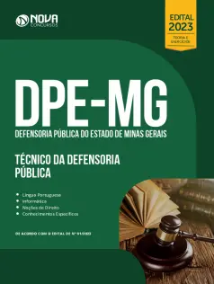 Apostila DPE-MG em PDF - Técnico da Defensoria Pública