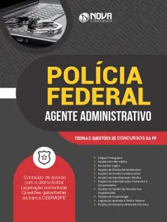Apostila PF em PDF - Agente Administrativo