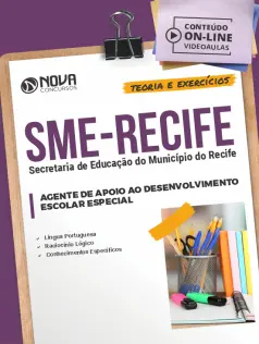 Apostila SME Recife em PDF - Agente de Apoio ao Desenvolvimento Escolar Especial