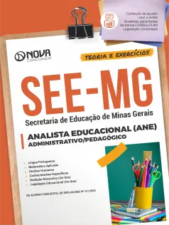 Apostila SEE-MG - Analista Educacional (ANE) - Administrativo/Pedagógico