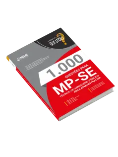 Livro 1.000 Questões Gabaritadas para o MP-SE - Técnico do Ministério Público - Área Administrativa