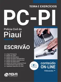 Apostila PC-PI em PDF - Escrivão