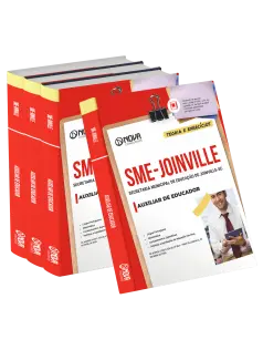 Apostila SME Joinville-SC 2026 - Auxiliar de Educador