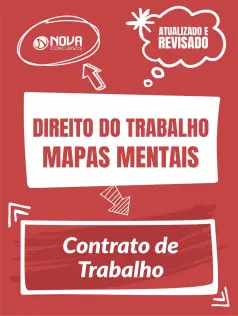 Mapas Mentais Direito do Trabalho - Contrato de Trabalho (PDF)