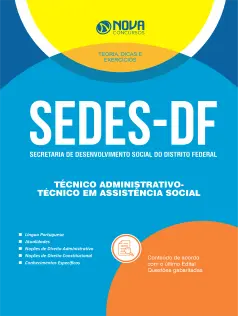 Apostila SEDES 2026 em PDF - Técnico em Assistência Social
