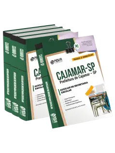 Apostila Prefeitura de Cajamar - SP 2025 - Auxiliar de Secretaria Escolar