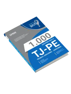 Livro 1.000 Questões Gabaritadas TJ-PE - Técnico Judiciário - Judiciária