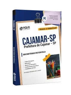 Apostila Prefeitura de Cajamar - SP 2025 - Secretário de Escola