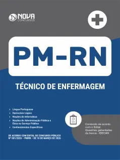Apostila PM-RN 2026 - Praças - Técnico de Enfermagem