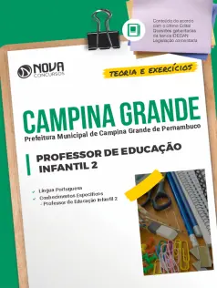 Apostila Prefeitura de Campina Grande - PB em PDF - Professor de Educação Infantil