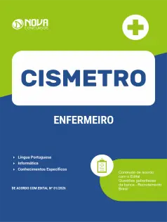 Apostila CISMETRO 2026 em PDF - Enfermeiro
