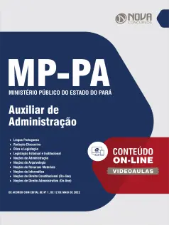 Apostila MP-PA em PDF - Auxiliar de Administração