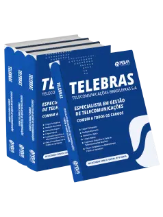 Apostila Telebrás 2026 - Especialista em Gestão em Telecomunicações - Comum aos Cargos