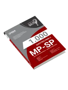 Livro 1.000 Questões Gabaritadas para o MP-SP - Analista Promotoria II - Agente Promotoria