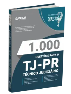 Livro 1.000 Questões Gabaritadas TJ-PR - Técnico Judiciário